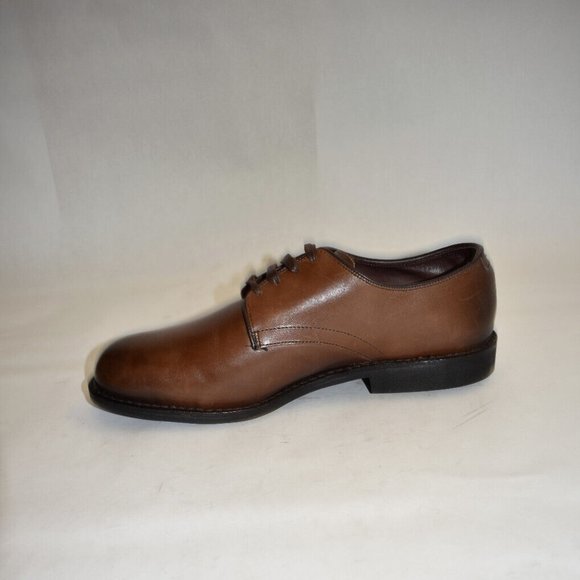 New! ALLEN EDMONDS Chicago Brown Leather Derby 12 D 2913 Port Washington DD288 main image 7
